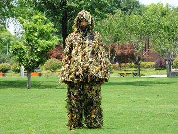 章布沖花兩件套偽裝服