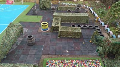 開(kāi)學(xué)進(jìn)入倒計(jì)時(shí)，希望新學(xué)期寶貝們能喜歡新操場(chǎng)