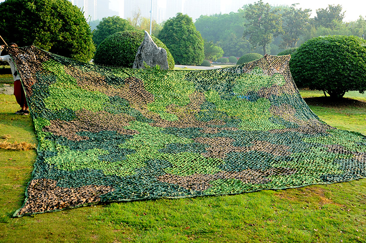 拓野戶外偽裝網的原理分析